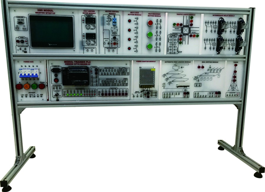 Module Trainer Plc Trainer PLC Standing - MINI INDUSTRIAL SYSTEM KONVEYEOR V 2.0