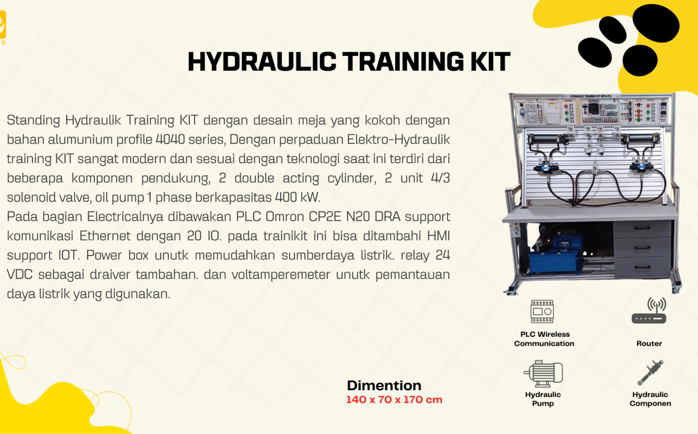 hydraulic raining kit