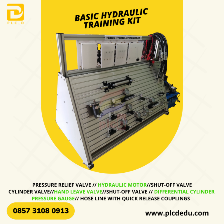 Basic Hydraulic Training Kit - MINI INDUSTRIAL SYSTEM KONVEYEOR V 2.0